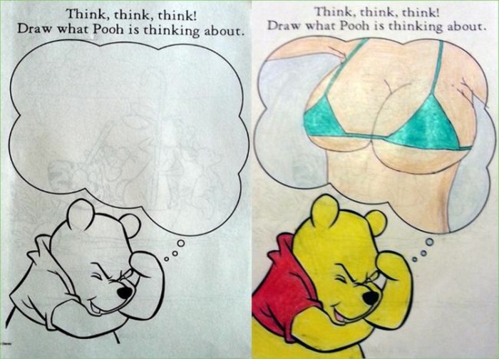 Cute Coloring Book Pictures That Will Destroy Your Childhood (34 pics)