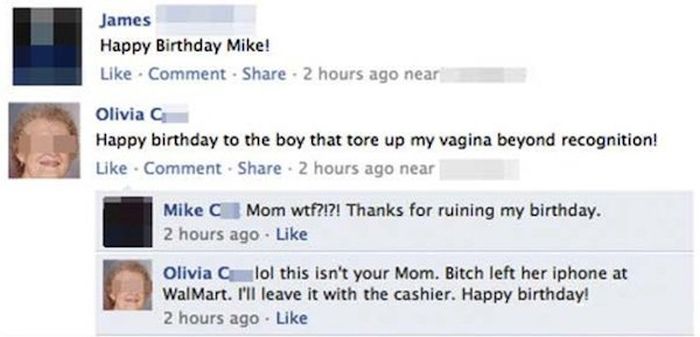 People Who Got Owned Because They Forgot To Log Out Of Facebook (16 pics)