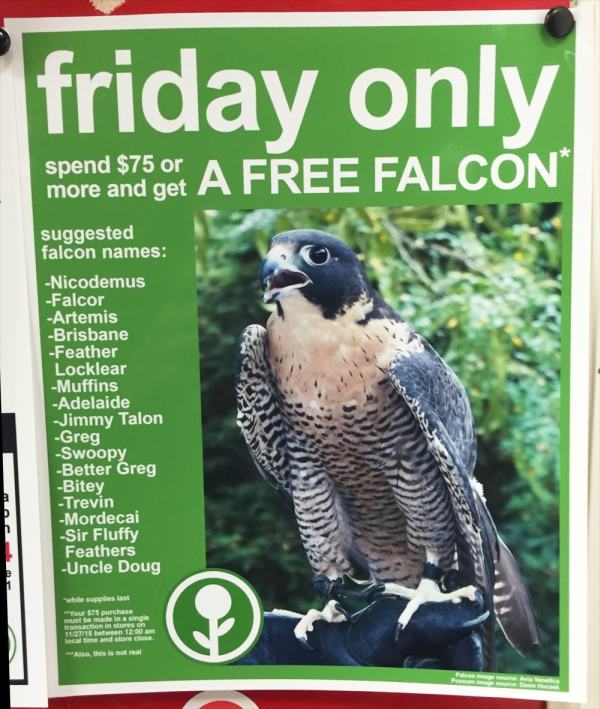 Man Adds Hilarious Fake Black Friday Deals To His Local Target (6 pics)