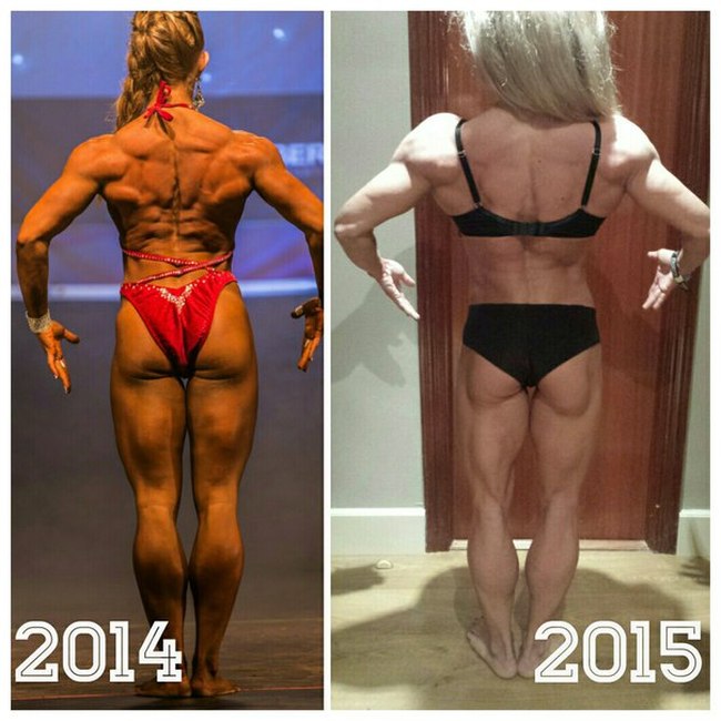 In Only One Year This Female Bodybuilder Has Made A Shocking Transformation (6 pics)