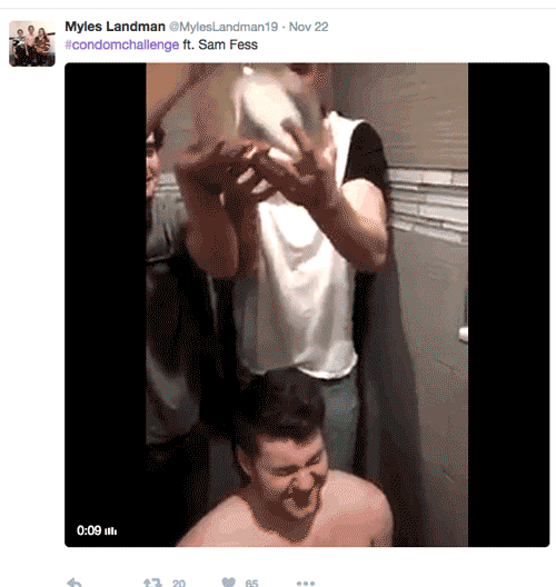 The Condom Challenge Is The Strangest Viral Trend Of All Time (13 gifs)