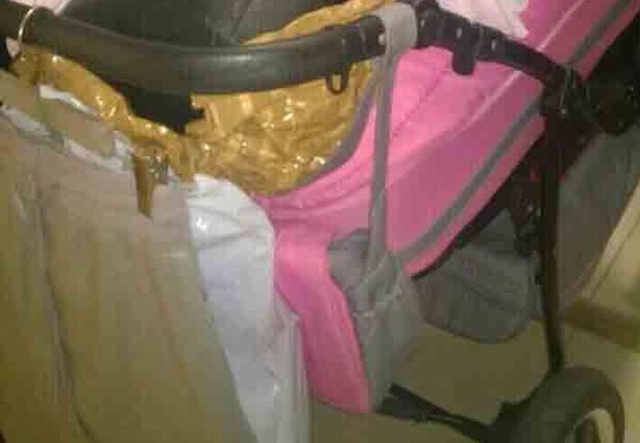 How Shoplifters Are Using Strollers To Steal Things (3 pics)