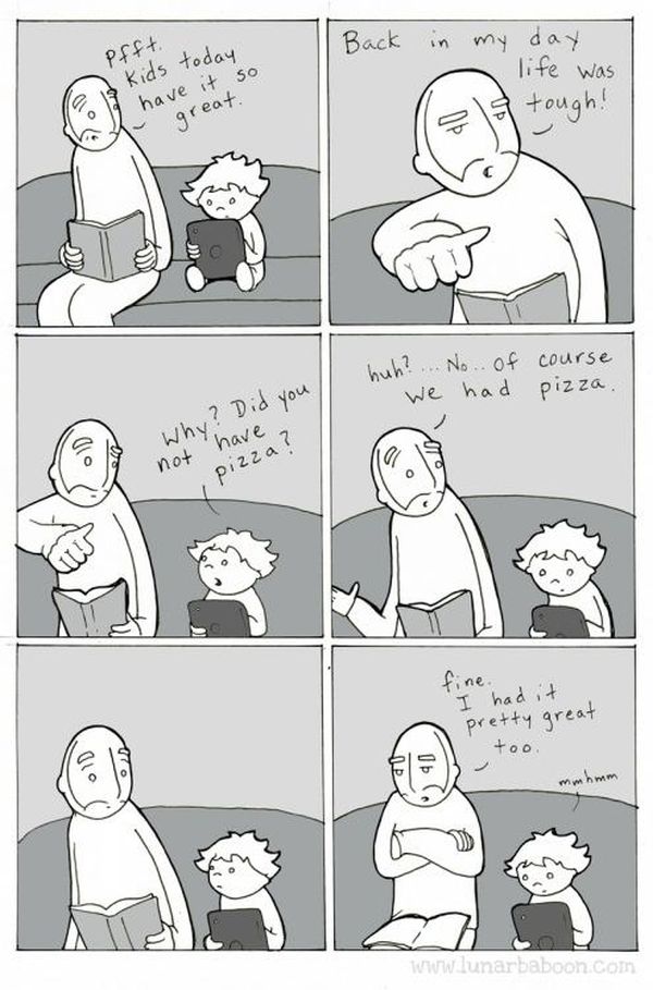 Comics From Lunarbaboon That Perfectly Sum Up The Parenthood Experience (16 pics)