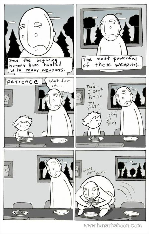 Comics From Lunarbaboon That Perfectly Sum Up The Parenthood Experience (16 pics)