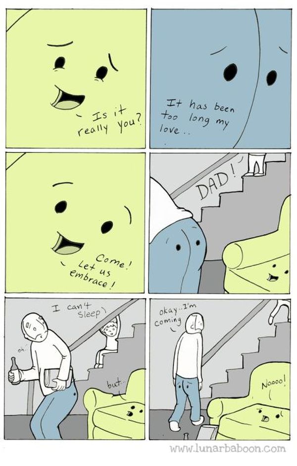 Comics From Lunarbaboon That Perfectly Sum Up The Parenthood Experience (16 pics)