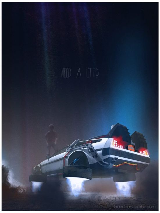 Artist Pays Tribute To The Most Iconic Cars From Pop Culture (24 pics)