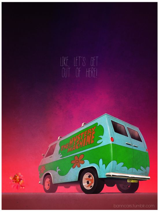 Artist Pays Tribute To The Most Iconic Cars From Pop Culture (24 pics)