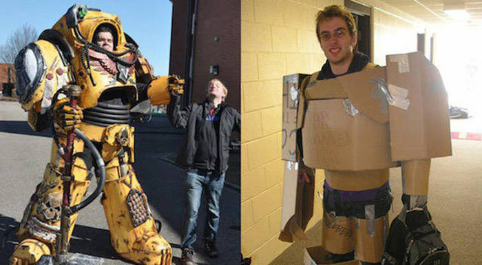 The Best And Worst Cosplay Costumes Ever Made Side By Side (23 pics)