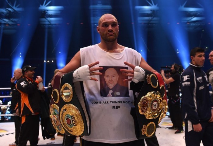 Tyson Fury Beats Wladimir Kiltschko To Win The World Heavyweight Title (6 pics)