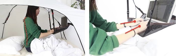 Putting A Tent Over Your Bed Could Keep You Warm At Night (5 pics)
