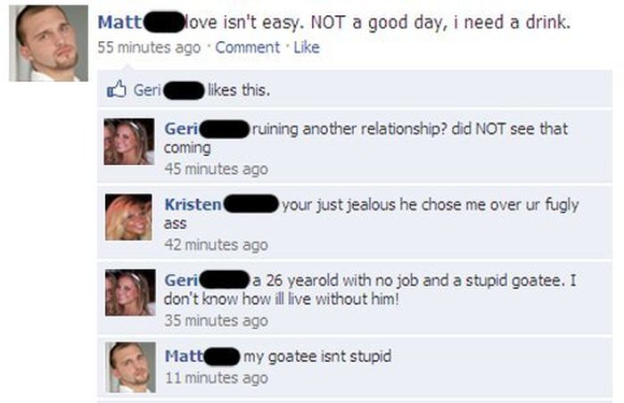 Shameful Moments That Played Out On Facebook (21 pics)