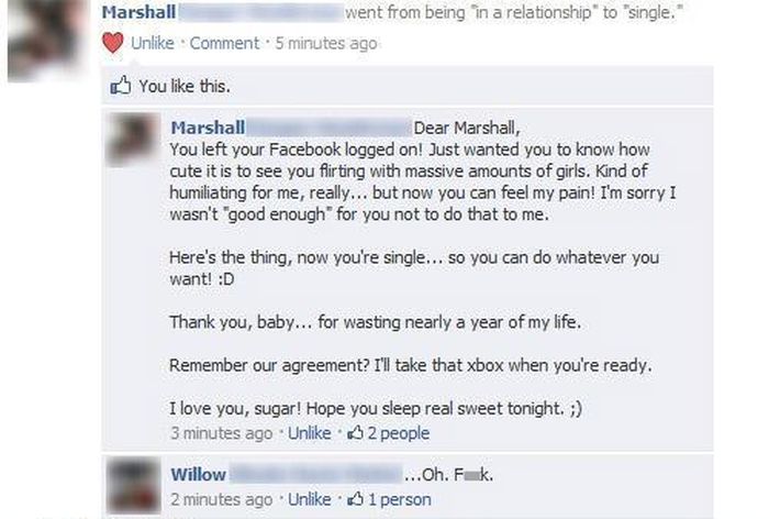 Shameful Moments That Played Out On Facebook (21 pics)