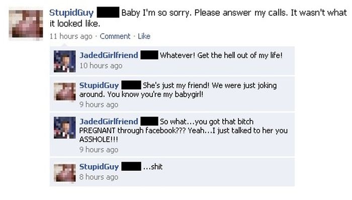 Shameful Moments That Played Out On Facebook (21 pics)