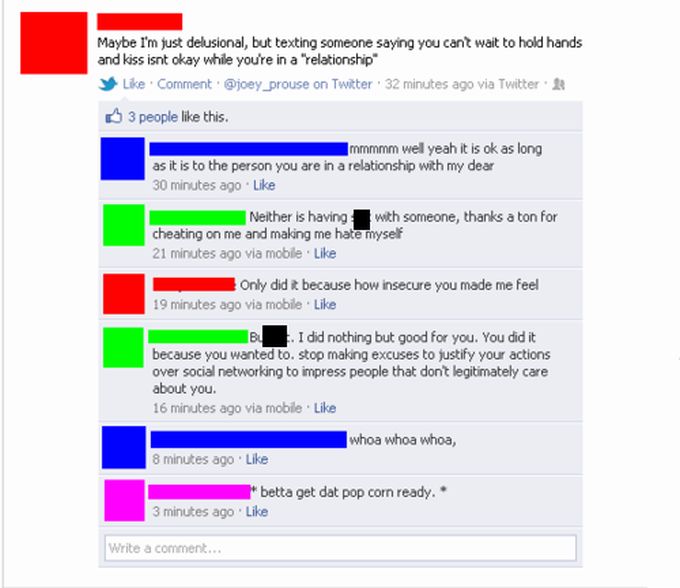 Shameful Moments That Played Out On Facebook (21 pics)