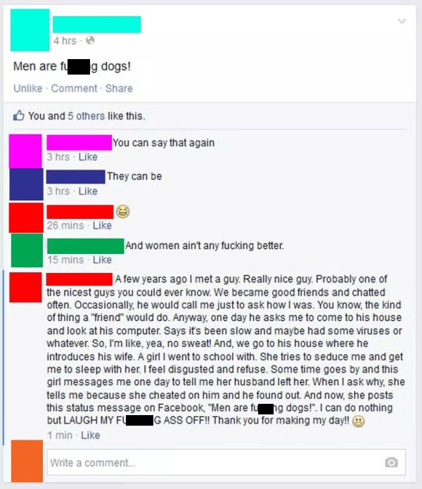 Shameful Moments That Played Out On Facebook (21 pics)