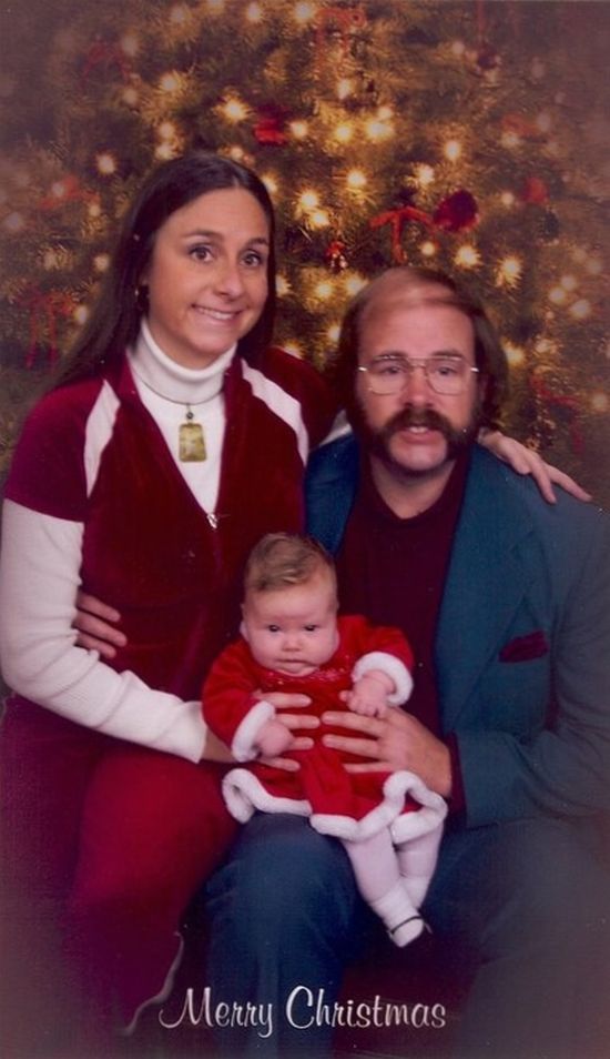 Every Year This Couple Sends Out An Epic Christmas Card  (12 pics)