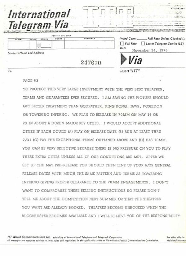 Old Memo Shows A Fox Exec Predicted The Success Of Star Wars In 1976 (5 pics)
