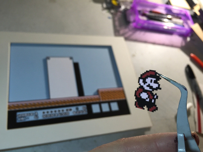 Artist Brings Video Game Levels To Life With 3D Artwork (18 pics)