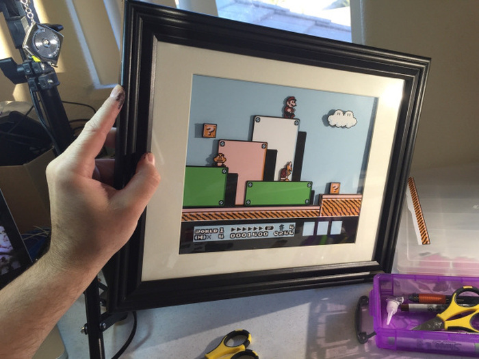 Artist Brings Video Game Levels To Life With 3D Artwork (18 pics)