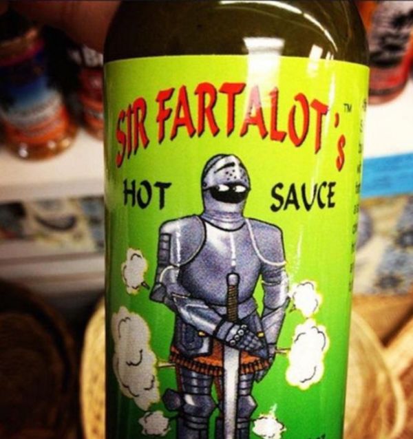 Extremely Hot Sauces With Ridiculous Names (18 pics)