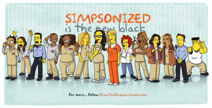 Famous Pop Culture Characters Get The Simpsons Treatment (24 pics)