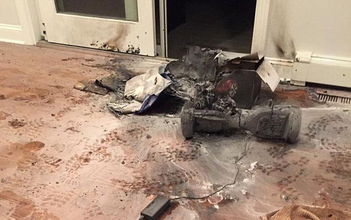 Another Hoverboard Has Exploded And Destroyed A Family's Home (4 pics)