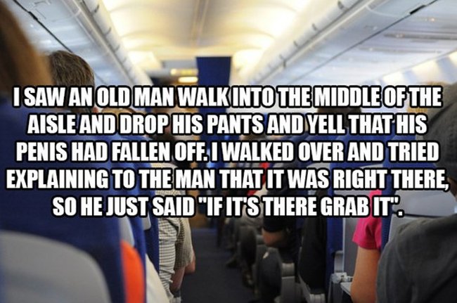 Flight Attendants Reveal The Craziest Things They've Ever Seen On A Plane (16 pics)