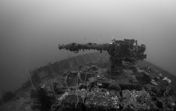 Take A Journey Through Japan's Underwater Graveyard (18 pics)