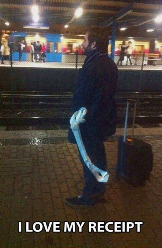 This Is The Receipt That Never Ends (3 pics)