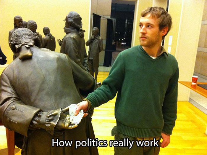 Brutally Honest Pictures That Tell The Truth About Politics (24 pics)