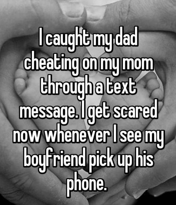 Caught cheating stories