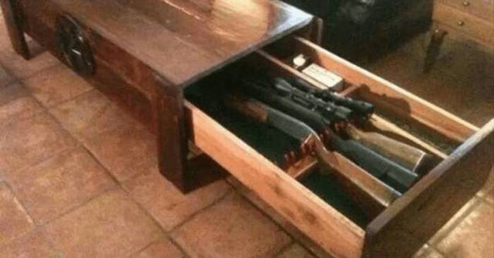 Awesome Items Of Furniture That Come With Secret Storage Units (25 pics)