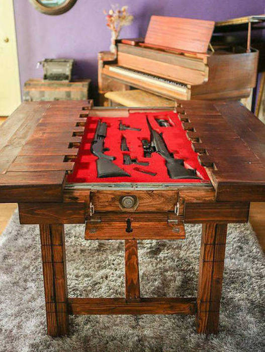 Awesome Items Of Furniture That Come With Secret Storage Units (25 pics)