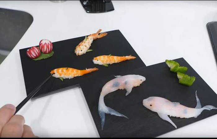 How To Make Sushi Look Like Real Life Koi In Just A Few Steps (15 pics)