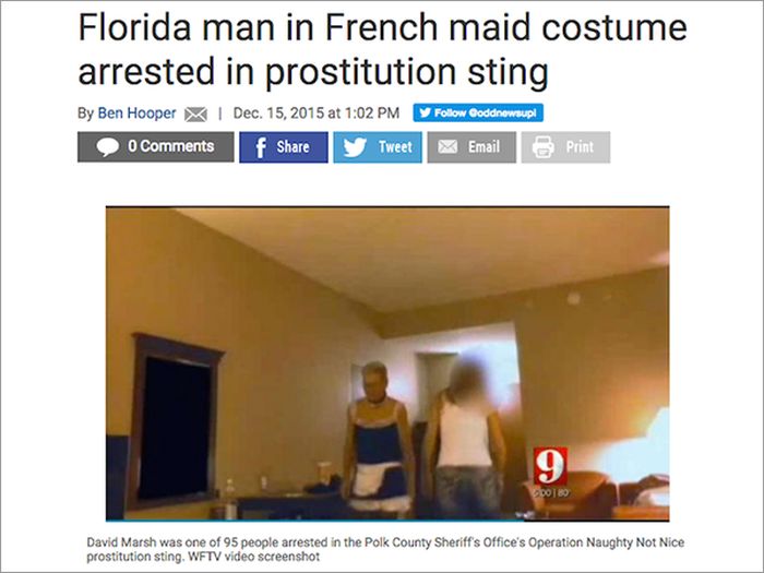 Florida Man Continues To Make Headlines Thanks To Ridiculous Crimes (12 pics)