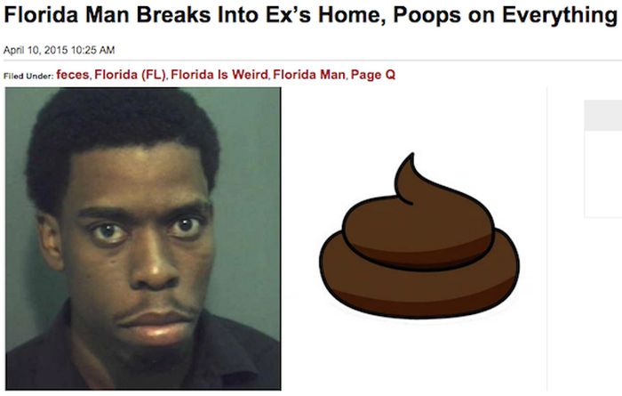 Florida Man Continues To Make Headlines Thanks To Ridiculous Crimes (12 pics)