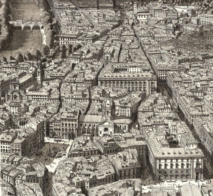 Artist Uses His Incredible Memory To Draw Detailed Cityscapes (14 pics)
