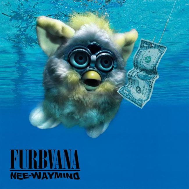 Popular Album Covers Made Instantly Terrifying By The Addition Of Furbies (14 pics)