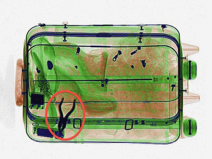 There's Contraband In These Airport Baggage X-Rays, Can You Find It? (16 pics)