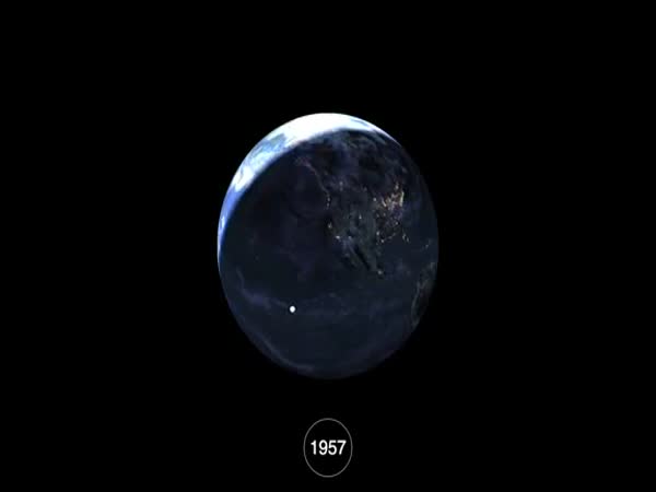 Space Debris: 1957 - 2015