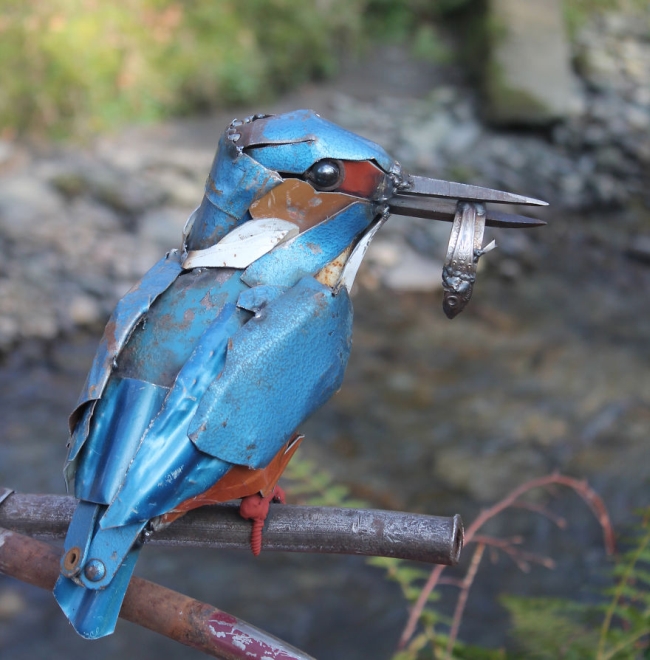 Artist Turns Scrap Metal Into Animals (13 pics)