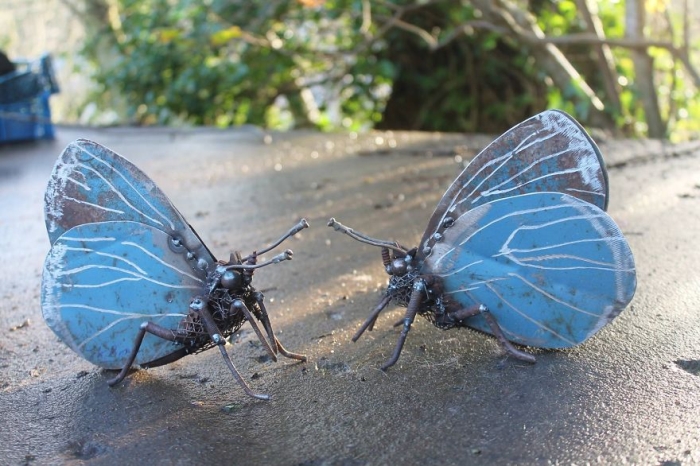 Artist Turns Scrap Metal Into Animals (13 pics)