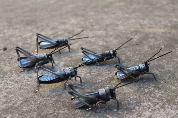 Artist Turns Scrap Metal Into Animals (13 pics)