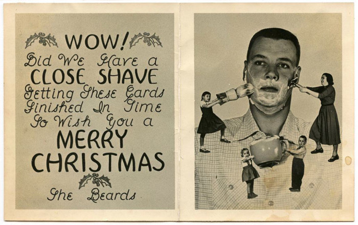 Bizarre Vintage Christmas Cards That Will Leave You Baffled (12 pics)