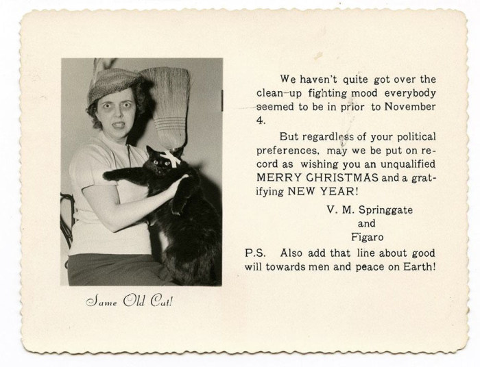 Bizarre Vintage Christmas Cards That Will Leave You Baffled (12 pics)