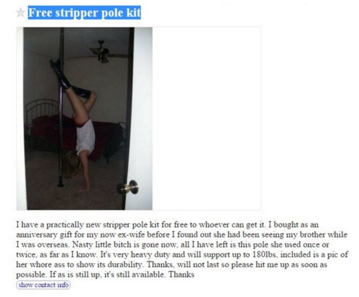 Craigslist Ads That Are Almost Too Good To Be True (11 pics)