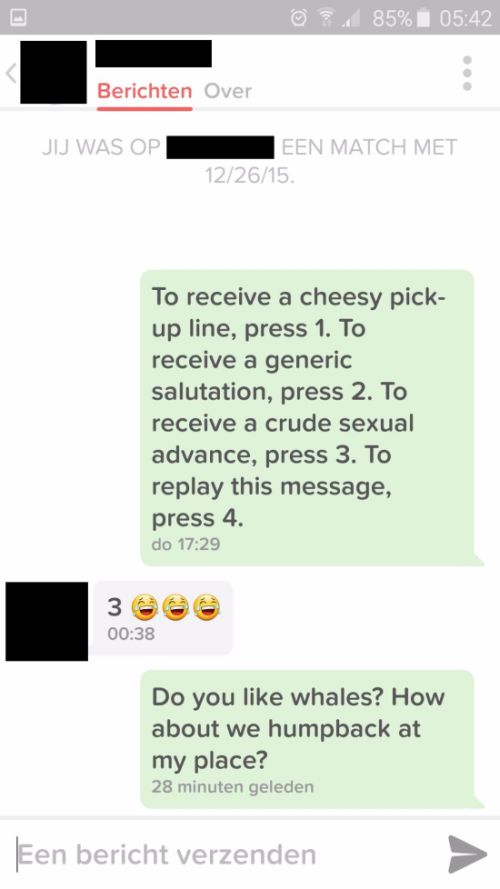 There's A Reason Why This Guy's Tinder Pick-Up Lines Aren't Working (3 pics)