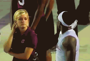 10 Gifs Of Girls Who Got Caught Checking Out Guys On Camera (10 gifs)