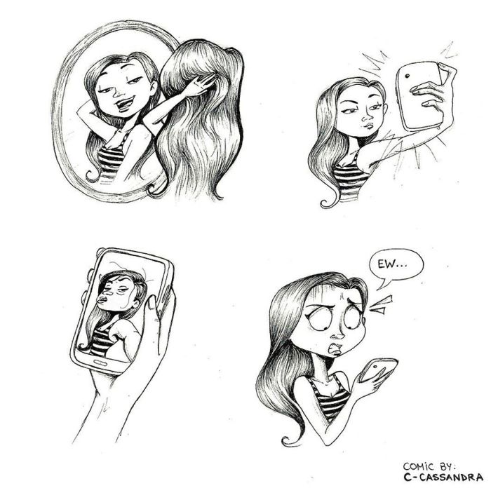 Romanian Artist Illustrates The Everyday Problems That Women Experience (20 pics)
