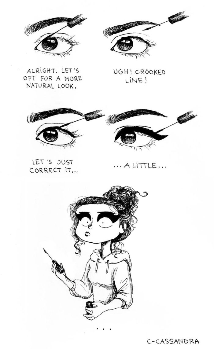 Romanian Artist Illustrates The Everyday Problems That Women Experience (20 pics)